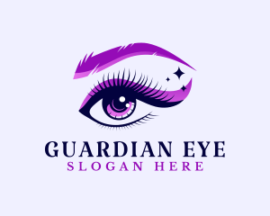 Beauty Eyelashes Salon logo design