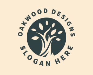 Tree Planting Agriculture logo design