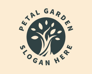 Tree Planting Agriculture logo design