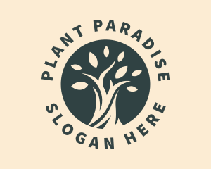 Tree Planting Agriculture logo design