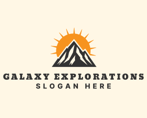 Nature Mountain Trekking logo design