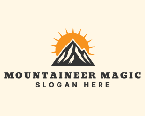 Nature Mountain Trekking logo design