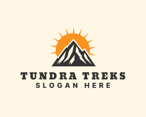 Nature Mountain Trekking logo design