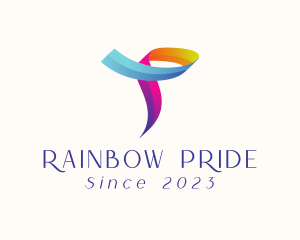 Rainbow Ribbon Business logo