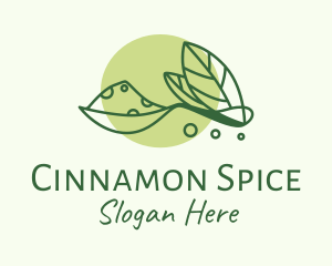 Vegan Herb Spoon logo design