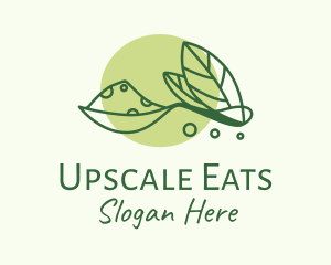 Vegan Herb Spoon logo design