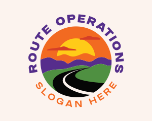 Roadtrip Travel Route logo