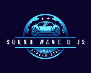 Car Wash Automotive logo design