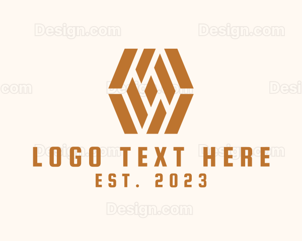 Geometric Shape Business Logo