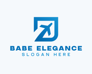 Blue Square Travel logo design