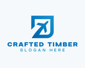 Blue Square Travel logo design