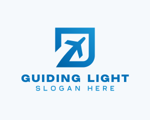 Blue Square Travel logo design