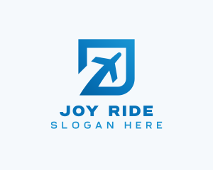 Blue Square Travel logo design