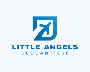 Blue Square Travel logo design