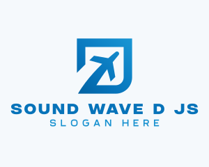 Blue Square Travel logo design