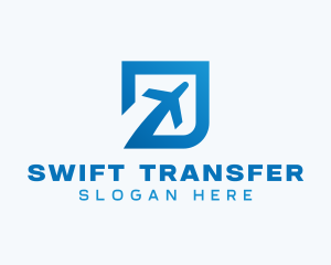 Blue Square Travel logo design