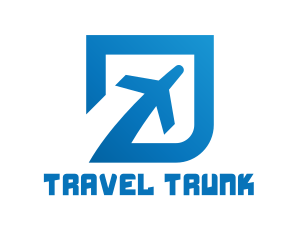 Blue Square Travel logo design