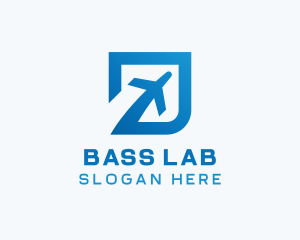 Blue Square Travel logo design