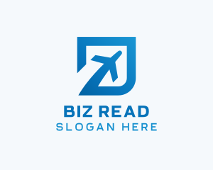 Blue Square Travel logo design