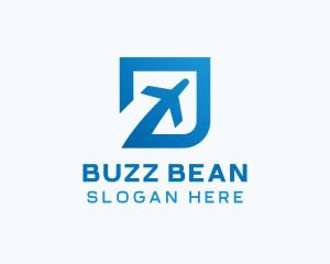 Blue Square Travel logo design