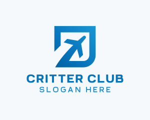 Blue Square Travel logo design