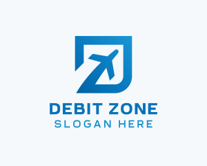 Blue Square Travel logo design