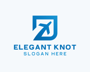 Blue Square Travel logo design