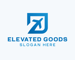 Blue Square Travel logo design