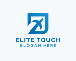 Blue Square Travel logo design