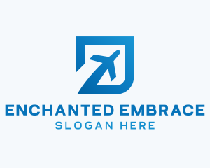 Blue Square Travel logo design