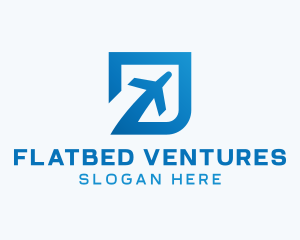 Blue Square Travel logo design