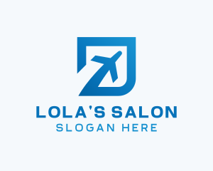 Blue Square Travel logo design