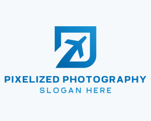 Blue Square Travel logo design