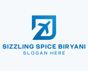 Blue Square Travel logo design