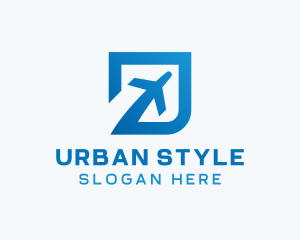 Blue Square Travel logo design