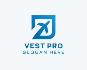 Blue Square Travel logo design