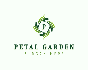 Natural Herbal Vegan logo design