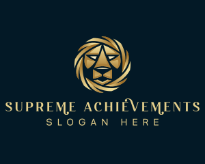 Premium Lion Agency logo design