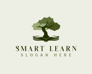 Education - Tree Education Book logo design