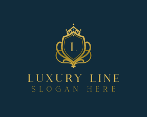 Luxury Crown Jewelry Boutique logo design