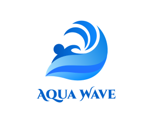 Ocean Wave Surfing logo