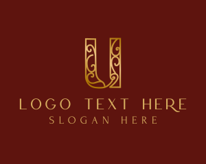 Premium Decorative Letter U logo