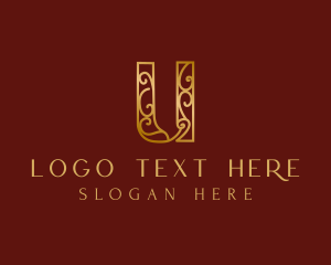 Premium Decorative Letter U Logo