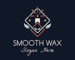 Handicraft Wax Candle logo design