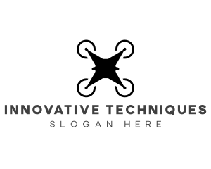 Aerial Drone Technology logo design