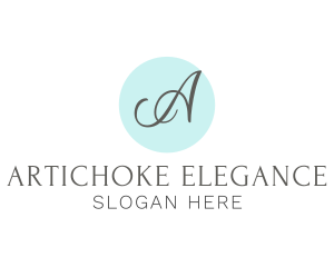 Elegant Cursive Studio logo design