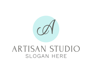 Elegant Cursive Studio logo design