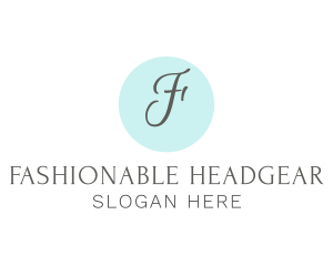 Elegant Cursive Studio logo design