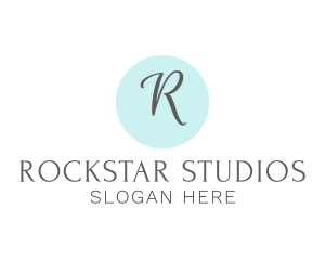 Elegant Cursive Studio logo design