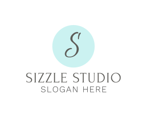 Elegant Cursive Studio logo design